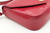 Louis Vuitton Mini Monogram Fushia Patent Vernis Sac Lucie Crossbody Eb0726wrxsa
