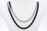 David Yurman Black & White Box Chain Necklace Toggle Clasp 20g 34 In Eb1225lrxde