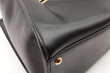 Fendi Peakaboo Black Leather Top Handle Bag Eb0926lwxzde