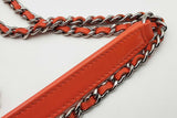 Chanel Timeless Quilted Orange Patent Leather Flap Shoulder Bag Eb0826oxxzsa