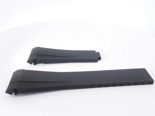 Rubber B M103-bk Black Watch Band Aa0623lwrsa