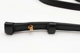 Salvatore Ferragamo Gancini Black & White Crochet Cord Top Handle Bag Eb626wxzsa