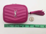 Yves Saint Laurent Ysl Baby Lou Pink Leather Micro Crossbody Bag Do0925orxde