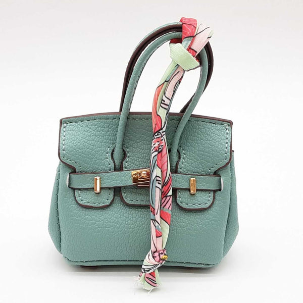 Blue Mini Bag Charm Blue Sd0725ide