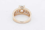 4.08cttw Lab Grown Diamond Ring In 14k Yellow Gold 8.3 Grams Size 8 Eb0826epxsa