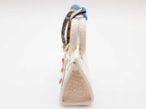 White Building Mini Bag Charm Do0725ede