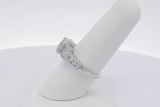 0.78cttw Diamond Ring In 14k White Gold 4.7 Grams Size 7 Eb0126wcrsa