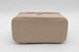 Chanel Quilted Leather Top Handle Vanity Case Eb1026wxxzsa