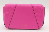 Versace Virtus Quilted Hot Pink Leather Crossbody Bag Eb0826erxde