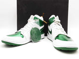 Air Jordan 1 High Dq0660 130 White And Green Shoes Size 11.5 Aa0926rzsa