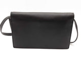 Gucci Black Leather Interlocking G Icon Wallet On Strap Sd0626lrzde