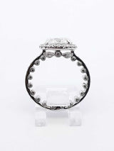 3.80 Cttw Lab-grown & Natural Diamond 14k Gold Ring 5.6 Gram Sz 4.5 Fw0625lowodu