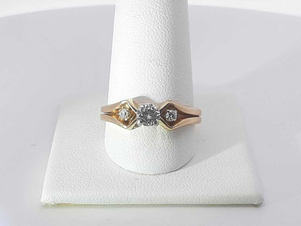 .38ctw Diamonds 10k Yellow Gold 3.8 Grams Ring Size 6 Sd0625lczsa