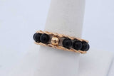 Dolce & Gabbana Sicily Bead Ring 18k Yellow Gold 5.9 Grams Size 7.5 Eb0226sxzde