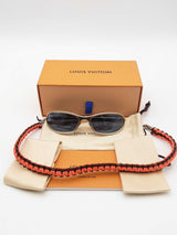 Louis Vuitton Z1069u Infinity Sunglasses With Blue Mirror Lenses Eb0726lrxsa