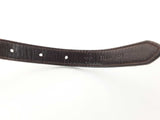 Bally Switzerland Genuine Ostrich Leather Belt Size 95-38 Sd0226rzde
