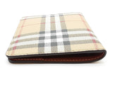 Burberry Tan Check Coated Canvas Passport Holder Do1125lorde