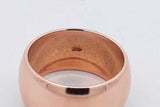 14k Rose Gold Band Ring 8.6 Grams Size 8.5 Eb0526ixzsa