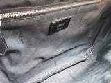 Fendi Vitello Zucca Ff Maya Brown Embossed Leather Belt Bag Do0525exzde