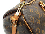 Louis Vuitton Speedy Bandouliere 35 Brown Monogram Shoulder Bag Do1125exzde