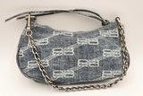 Balenciaga Denim Bb Monogram Le Cagole Shoulder Bag Eb0624ixzdu