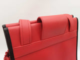 Balenciaga Agneau Classique Brillante Tote In Rouge Tango Leather Fw0125oordu