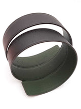 Hermès Reversible 41mm Noir & Vert Leather Belt Size 85 Fw0126crxdu