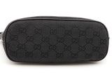 Gucci Black Gg Monogram Canvas Boat Pochette Eb0826lxzsa