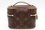 Louis Vuitton Monogram Nice Nano Cosmetic Case Eb0826exzde
