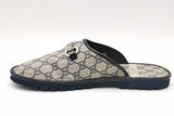Gucci Gg Supreme Monogram Horsebit Slippers Uk Size 11 Eb0926oxzsa