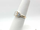 1.3 Dwt Lab Grown Diamond 5 Grams 18k Yellow Gold Ring Size 7 Mk0825wrzmia