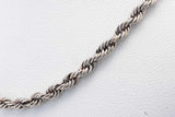 14k White Gold Rope Chain 11.7 Grams 19 Inch Eb1024ocrsa