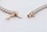 2.88cttw Lab Grown Diamond Tennis Bracelet In 14k Yellow Gold 5.5g Eb0826llxzsa