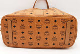 Mcm Cognac Visestos Reversible Liz Shopper Tote Bag Eb0626wxzsa