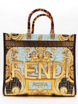 Fendi X Versace Fendace Sunshine Tote Bag Eb0626sxzde