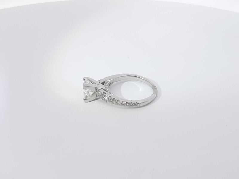 .96ctw Diamond 14k White Gold 14k 3.2 Grams Ring Size 5 Sd0525lrrzsa