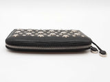 Jimmy Choo Black Leather Filipa Silver Star Stud Wallet Sd0626lzrde