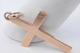 14k Two Tone Gold Cross Pendant 2.5 Grams Eb0626lrxde