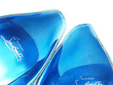 Christian Louboutin So Kate 120 Metallic Blue Heels Size Eu 40 Do0426lrzde