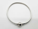Pandora Moments 0.925 Sterling Silver Bracelet 7.25 In Do0425wxde