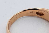 0.75cttw Diamond Ring In 14k Yellow Gold 8.2 Grams Size 12 Eb0826rxzsa