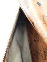 Mcm Stark Side Studs Visetos Cognac Backpack Eb0426oorsa