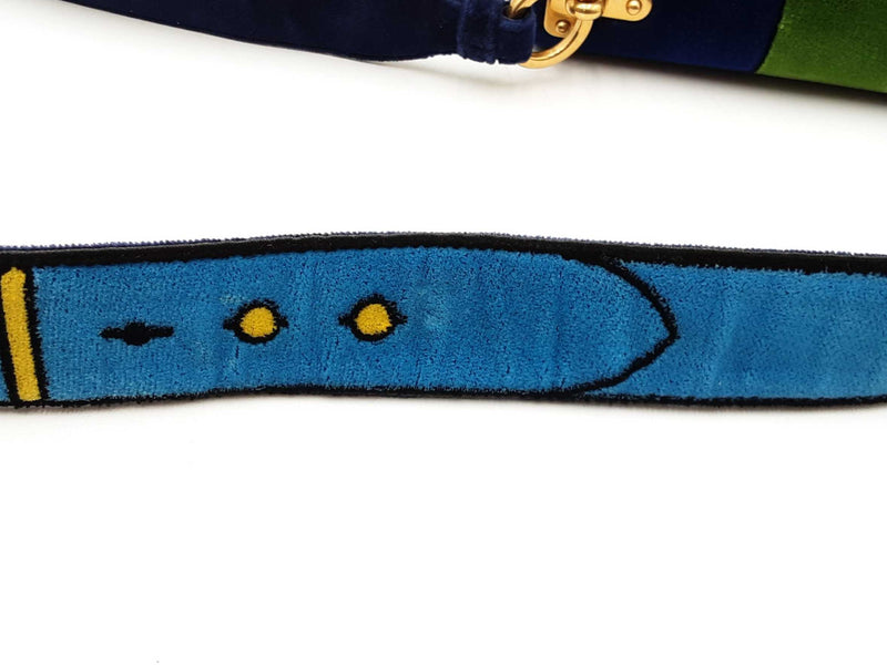 Prada Trompe L'oeil Cahier Crossbody In Multicolor Velvet Fw0625exzmia