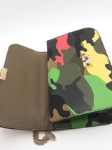 Valentino Garavani Camouflage Leather Rockstud Glam Lock Bag Eb0126orxsa