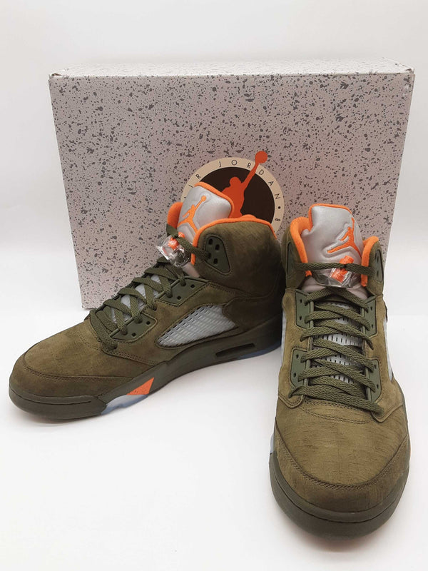Nike Dd0587-308 Air Jordan 5 Retro Olive Shoes Size Us 13 Mens Do0525lcxde