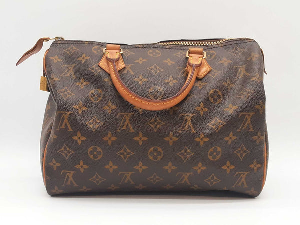 Louis Vuitton Monogram Speedy 30 Handbag Sd0925rrzde