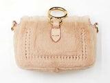Fendi Nano Baguette Mink Crossbody Bag & Charm Fw0225loxzdu