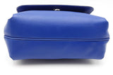 Salvatore Ferragamo Akousa Cobalt Leather Shoulder Bag Eb1125lxzdu