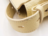 Burberry Knight Small Shoulder Bag In Mimosa Yellow Grained Leather Fw1225wrxdu