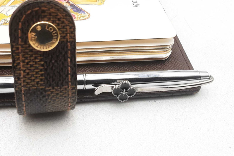 Louis Vuitton Damier Ebene Agenda Planner Eb0425orxsa